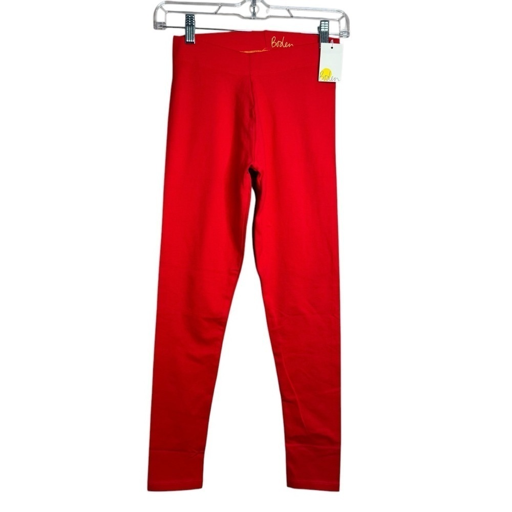 NWT Boden Girl's Age 11-12 Years Red Leggings 152cm